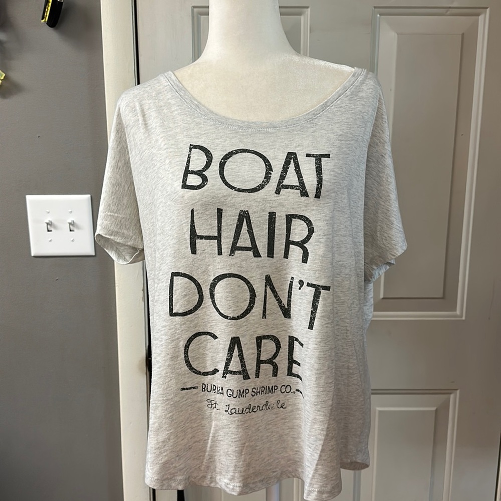 Bubba Gump tee shirt, size xl